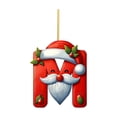thumbnail image 1 of Christmas Tree Letter Ornaments Complete Alphabet Set For Festive Holiday Decorations And DIY Craft Projects, 1 of 2