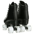 thumbnail image 4 of FACNOATIHN Roller Skate, Classic Fashion Skates for Adults Kids with Light up Wheels, Black(Women's 11 / Men's 9.5), 4 of 10