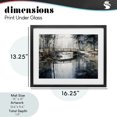 thumbnail image 4 of Stupell Industries Rustic Lodge Stone Bridge over Stream Black Framed Print Under Glass, 16 x 13, by Franklyn Gregory, 4 of 8