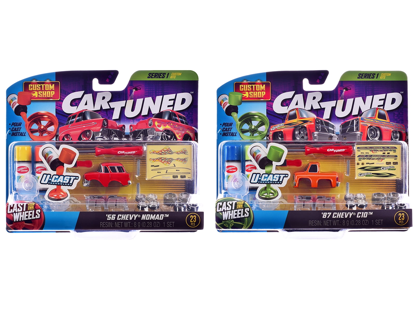 CarTuned Custom Car Carrier Diecast Car 2-Pack - Walmart.com