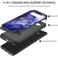 thumbnail image 4 of Galaxy S10 Plus Case, Samsung S10 Plus Case, Glow in The Dark Dual Layer Hybrid Hard PC Soft TPU Rubber Rugged Anti-Slip Shockproof Protective Cases for Samsung Galaxy S10+ 6.4", Nebula, 4 of 8