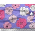 thumbnail image 3 of Soimoi Viscose Chiffon Fabric Carnation Floral Print Fabric by the Yard 42 Inch Wide, 3 of 3