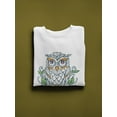 thumbnail image 3 of The Owl On The Tree  Sweatshirt Men -Image by Shutterstock, Male Large, 3 of 4