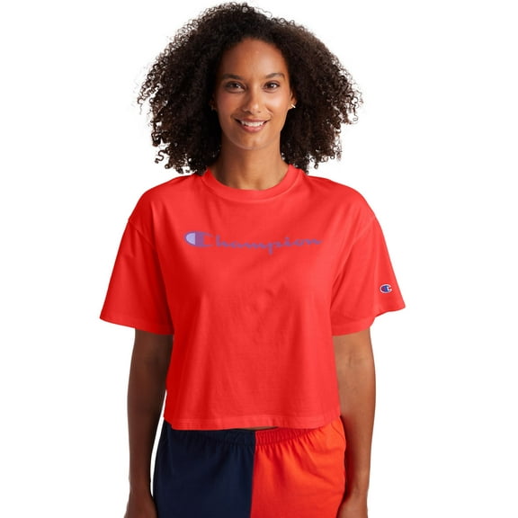 Champion Women Crewneck Short Sleeve T-Shirts
