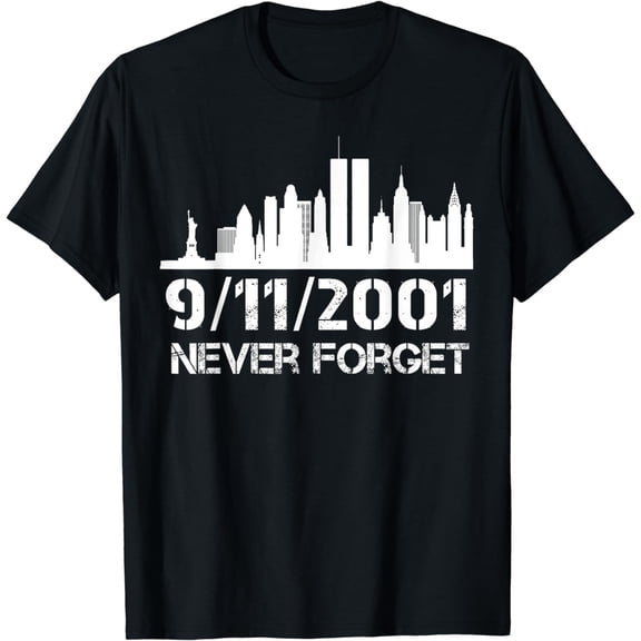 Never Forget 9/11 20th Anniversary Patriot Memorial Day T-Shirt