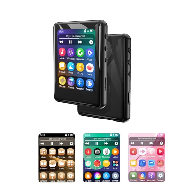 Reproductor MP3 Tokemisc S7 32GB Bluetooth 5.3 Pantalla táctil completa