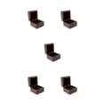 thumbnail image 1 of Qarigey Caja de joyería de , anillo de ceremonia, pendientes, Mini caja de almacenamiento colgante, portátil, de viaje, hogar, dormitorio, Type2 NO2, 1 of 6