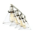 thumbnail image 3 of Drake 4-Light Bathroom Vanity Light in Polished Nickel, 3 of 6