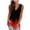 Red Gradient, variant on gakvbuo Summer Plus Size Tank Top for Women Summer Tops Dressy Casual Trendy V Neck T Shirts Rolled Sleeveness Tie Dye Gradient Printed Side Split Vest Blouse Tee