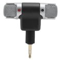 thumbnail image 1 of Mini 3.5mm Jack Stereo Microphone Dual Channel Wireless Microphone for Mobile Phone Tablet Level 3, 1 of 4