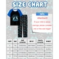 thumbnail image 7 of Fiodrimy Boys Pajamas Little Big Boys Short Sleeves and Pants Pajamas 2-Piece Pjs Set Kids Sleepwear Size 8-14, 7 of 7