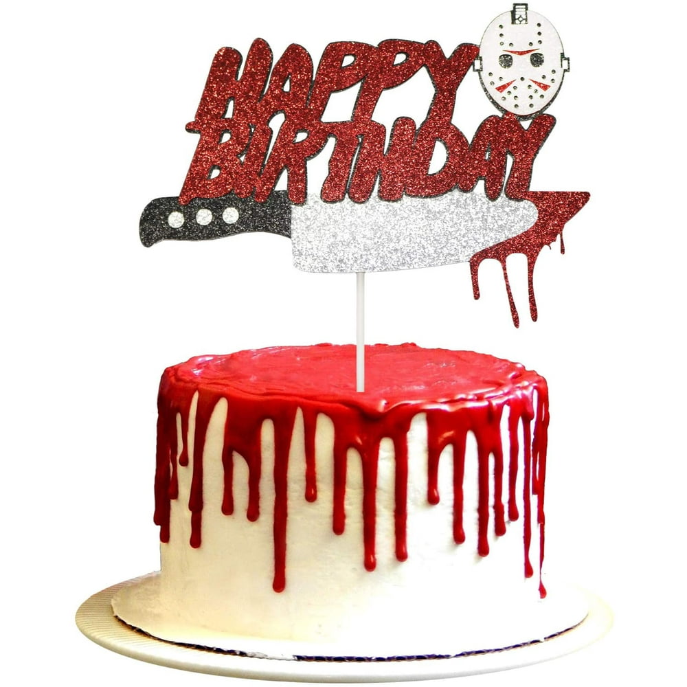 Have A Killer Birthday Cake Topper Jason Friday the 13th