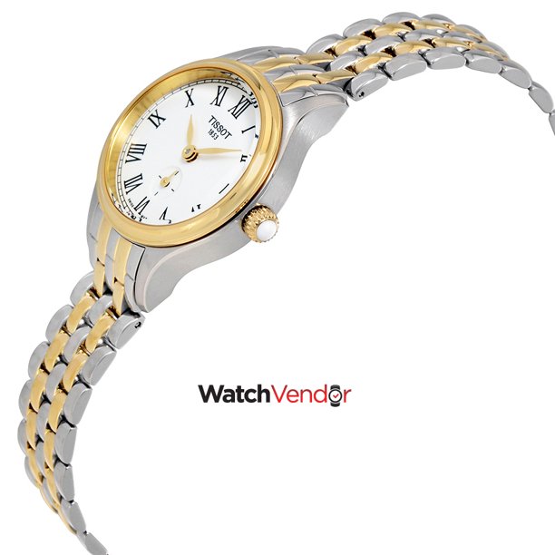 Tissot Bella Ora Piccola Silver Dial Ladies Two Tone Watch