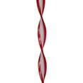 thumbnail image 7 of Northlight 6ct Red and White Candy Swirl Christmas Ornaments 8", 7 of 7