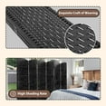 thumbnail image 3 of Dkelincs 6 Panel Room Divider Portable Folding Privacy Screen Wooden Partition Screen, Black, 3 of 7