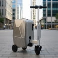thumbnail image 2 of Maleta de Viaje  Eléctrica de Conducción Hypermark  plateado Hyper-Suitcase-E Bright, 2 of 4