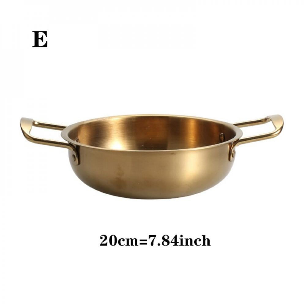 Big promotion!!Stainless Steel Soup Pot Ramen Noodles Pot Double Ear