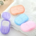thumbnail image 3 of Color Random Hand Washing Sheet Mini Hand Washing Paper Single Use Soluble Portable Cleaning Sheet, 3 of 7
