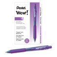 thumbnail image 1 of Bolígrafo Pentel Wow! Retráctil 1.0 mm tinta violeta, 1 of 7