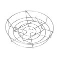 thumbnail image 3 of Stainless Steel Canning Rack Anti Rust Anti Scalding Foldable Contoured Steel Handles Rack, 3 of 4
