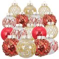 thumbnail image 5 of KAKOWELY 25 bolas navideñas irrompibles para decorar el árbol de Navidad., 5 of 5