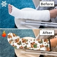 thumbnail image 7 of COEQINE Highland Cow Leg Cast Covers 2 Pcs Cactus Cast Sleeve for Foot Leg Protector Medium Knee Cast Sock Easy to Put on Foot Cast Cover Elastic Cast Socks Cover Cast After Surgery Gifts, 7 of 7