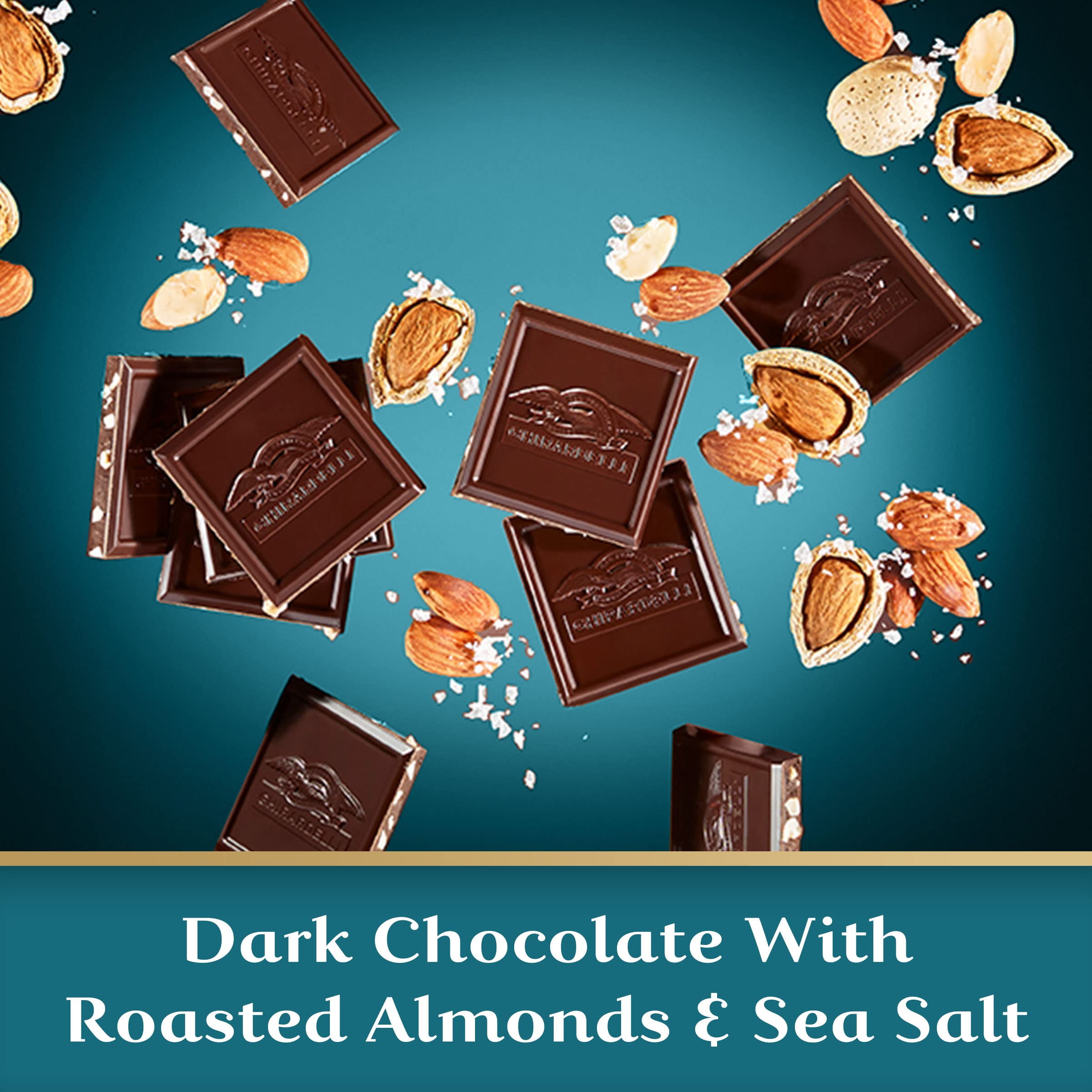 Ghirardelli Chocolate Intense Dark .. .. Squares, Sea Salt .. Intense .. Dark, 24.72 .. Ounce (Pack .. of .. 6)