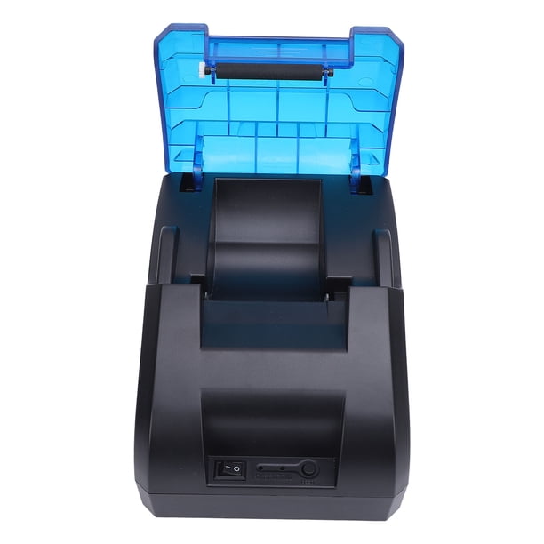 Impresora De Recibo Térmico De 58 Mm, Impresora De Recibo POS Con Conexión USB Y Bluetooth, Impresión Gráfica De Soporte, Ajuste Para La Tienda Minorista De Supermercados