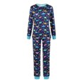 thumbnail image 1 of T-shirt Imprimé Dinosaure et Pantalon Pyjamas Parent-Enfant, 1 of 9