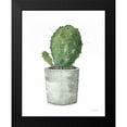 thumbnail image 2 of Audit, Lisa 20x24 Black Modern Framed Museum Art Print Titled - Mixed Greens Succulent VI, 2 of 5