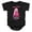 Adventure Time, variant on The Goonies Flag 1 Unisex Infant Snap Suit for Baby (12 Months) Black