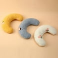 thumbnail image 4 of Almohadas para gatos y perros, almohada de felpa suave en forma de U para perros pequeños en la columna cervical, 4 of 11
