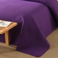 thumbnail image 5 of 3 PCS Solid Color Ultrasonic Lightweight Quilt Bedspread Set, Breathable Bed Cover, Modern All Season Bedding, 5 of 7
