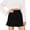 A-Black1552, variant on Wxolcjlv Womens Ruffle Hem Mini Skort High Rise Fitted Silhouette Travel Casual Skorts