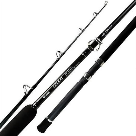 Okuma Lightweight Comfort Grip Spin Fishing Rod 46.46 in x 1.18 in x 1.97 in Graphite Black 0.5 lb