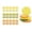 Multi-color, variant on Green Simulation Plastic Fruit Lemons Slices Decor,QZS Durable Artificial Lemon Slices,30Pack Photography Prop Arrangements for Vase Fillers,Party