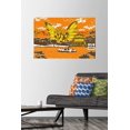 thumbnail image 2 of Godzilla - Ghidorah Affiche Murale avec Pushpins, 2 of 5