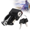 thumbnail image 1 of ANGGREK Helmet Lock,0.9in Handlebar Helmet Lock Anti-Theft Riding Accessory Fits For Almera/Qashqai/Primera,Helmet Lock For, 1 of 8