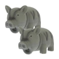 thumbnail image 5 of KAKOWELY juguetes chirriantes de látex con forma de cerdo para perros, juguetes para morder, suministros para mascotas., 5 of 5