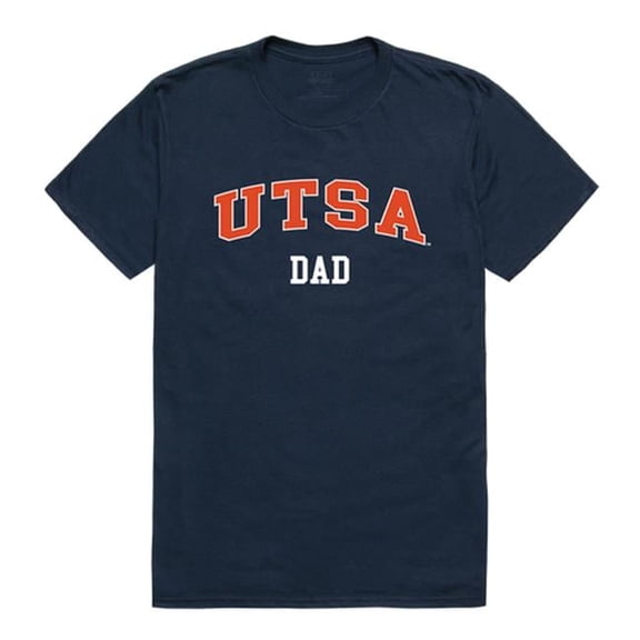 W Republic 548-435-NVY-04 University of Texas at San Antonio College Dad T-Shirt, Navy - Extra Large