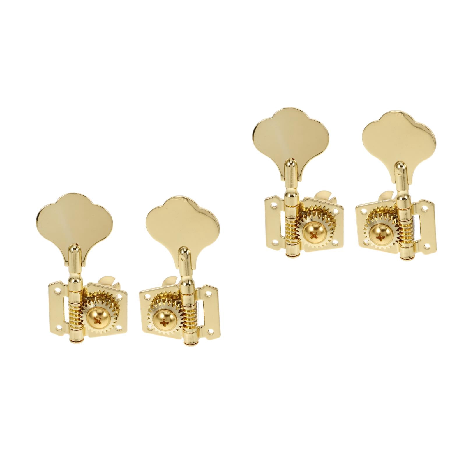 MLINS Worgeous 4 pcs Tuning Keys Machines Heads Tuners Pegs Bass String Turning Accessories Professional Guitar Parts Replacement