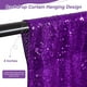 thumbnail image 4 of Cortina de Fondo con Lentejuelas SoarDream Morado 60x240 cm 4 Piezas, 4 of 7