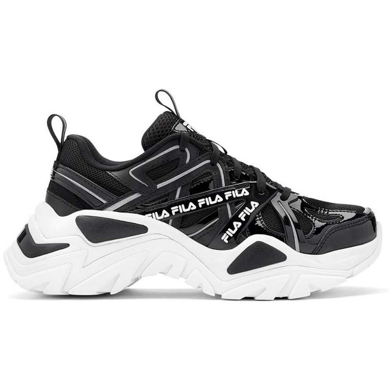 Eigen lading vertraging Womens Fila Electrove 2 Shoe Size: 11 Black - Black - White Fashion Sneakers  - Walmart.com