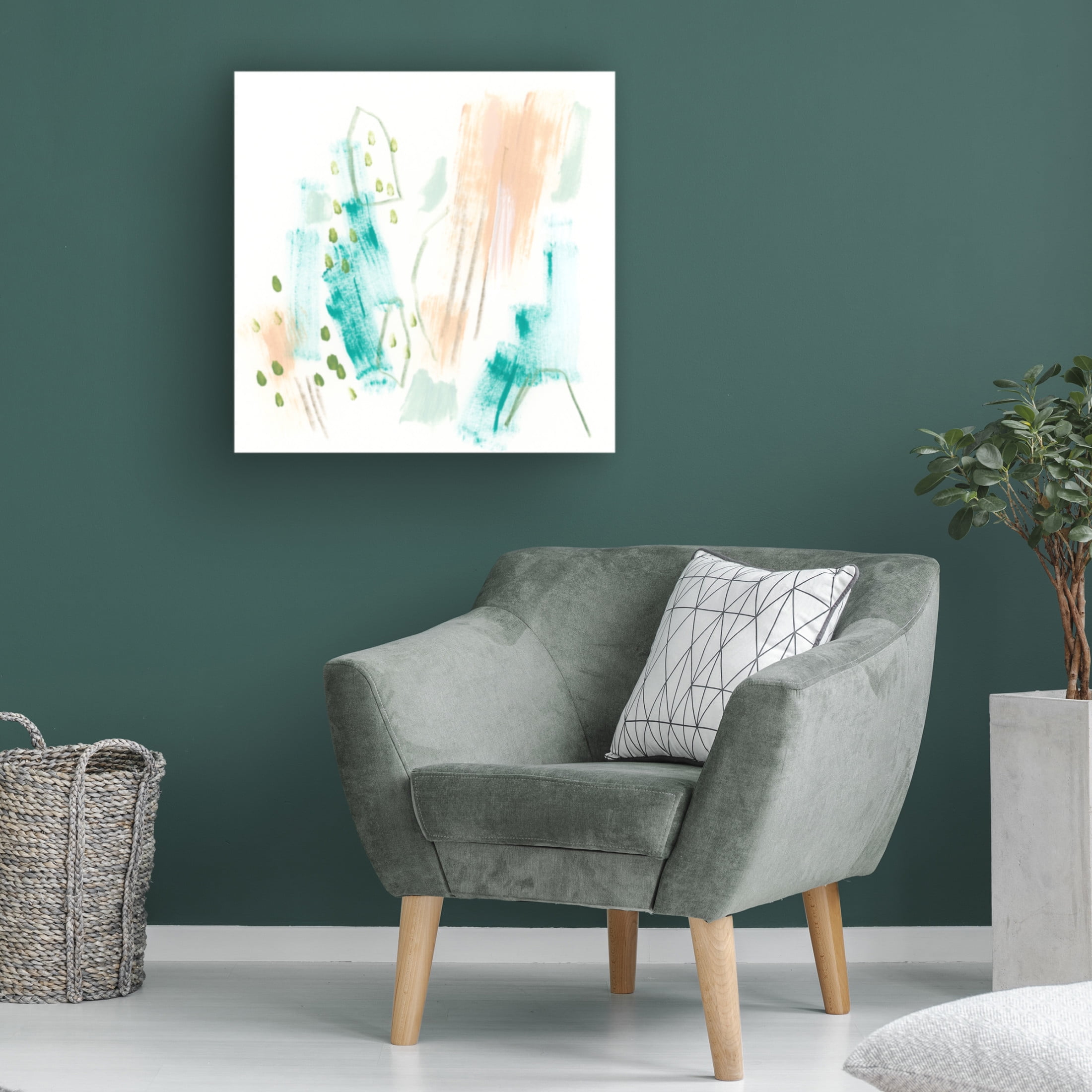 Trademark Fine Art June Erica Vess  Counting House II Canvas Wall Art