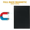 thumbnail image 3 of Hurzmoro Magnetic Picture Frame, 5x7 Inches, Reusable Black Magnet Fridge Photo Sleeves, Ideal for Refrigerator, Locker, and Office Cabinet, Pack of 6, 3 of 5