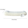 thumbnail image 3 of Fiudx Liquidación de ahorros de otoño Almohada de memoria para protección del cuello para estudiantes, almohada cervical para adultos, almohada universal alta y baja para adultos, 3 of 7