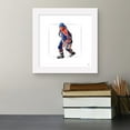 thumbnail image 3 of Gallery Pops Wayne Gretzky - Art Sketch Oilers Skating Wall Art, White Framed Version, 12" x 12", 3 of 5