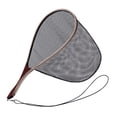 thumbnail image 5 of MAGIDEAL Fly Fishing Landing Net Nylon Mesh Adults Fishermen Accessories Portable Fish Net with Lanyard for Saltwater Kayak Freshwater, 5 of 8