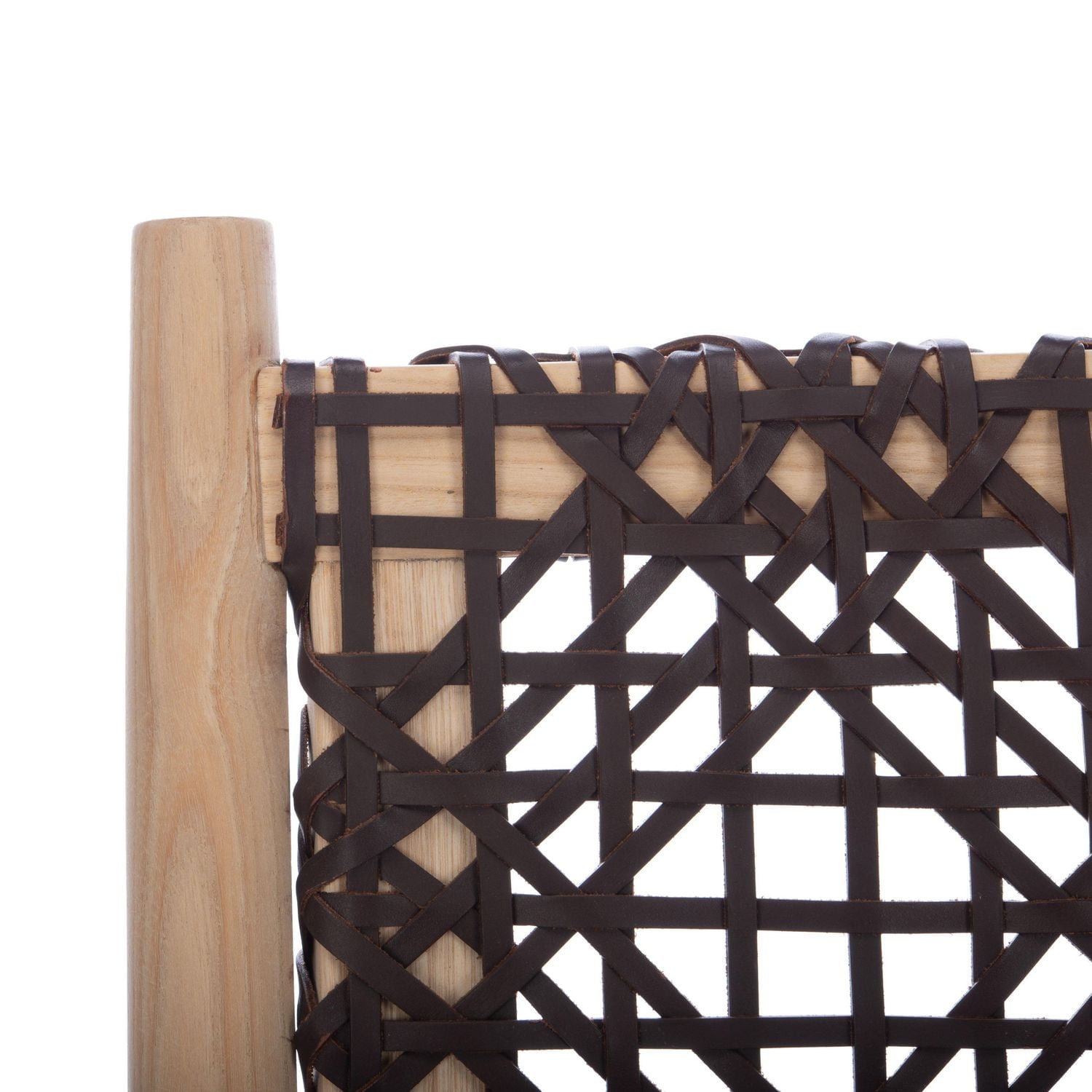 Safavieh Bandelier Leather Accent Chair