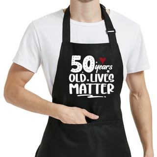 Saukore Funny Aprons for Couple, His and Hers Aprons Set, Kitchen